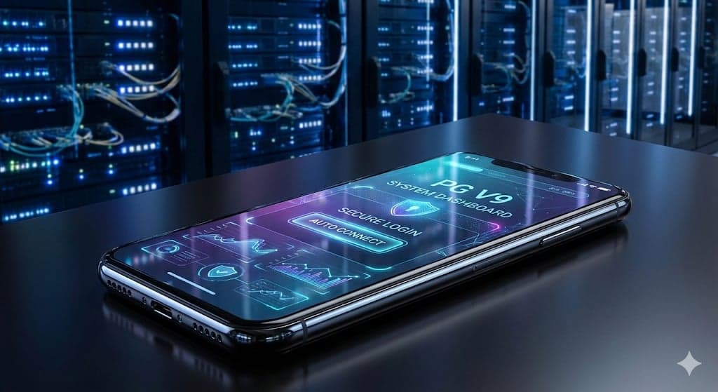 ระบบปฏิบัติการ PG Mobile V9 บนสมาร์ทโฟน